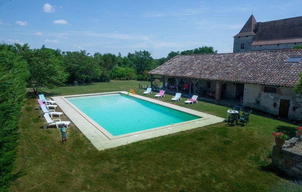 Chateau De Goudourville Villa Buitenkant foto